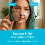 KLARBERG® Ultraschallreiniger 600ml – Tiefenreinigung für Brillen, Schmuck & Zahnersatz – Bild 2