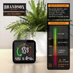 Brandson CO2-Messgerät mit Alarm – Luftqualitätsprüfer für Raumluft & Gesundheit – Bild 5