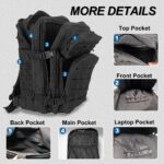 HEMSO 45L Militär Rucksack – Wasserdichter Taktischer Backpack für Outdoor & Wandern – Bild 3