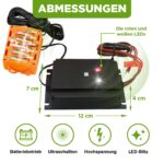 ISOTRONIC Marderschreck Auto – 12V Marderabwehr mit Hochspannung & Ultraschall – Bild 2