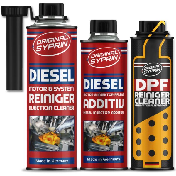 SYPRIN Diesel All-Year Set – DPF-Reiniger & Kraftstoffadditiv für optimale Motorleistung
