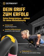 HQ Germany® Kettlebell 8kg Powdercoat – Vollguss Kugelhantel für Funktionales Training – Bild 4
