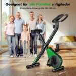 VANNECT Heimtrainer Klappbar mit 16 Stufen Magnetwiderstand – Ergometer bis 150 kg – Bild 7