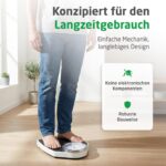 Medisana PSD Mechanische Personenwaage bis 150 kg – Retro Design Körperwaage – Bild 5
