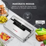 Bonsenkitchen Vakuumierer 8L/Min – Hochleistungs-Vakuumiergerät mit 5 Modi – Bild 8