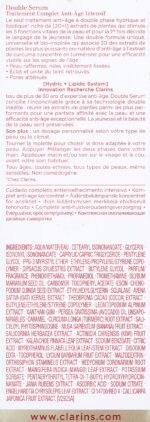 Clarins Double Serum 50 ml – Complete Age Control Konzentrat mit Pflanzenextrakten – Bild 2
