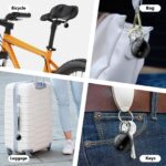 coioc Smart Tracker Tag 4er Pack – Apple Find My kompatibel, IP68 wasserdicht, austauschbarer Akku – Bild 8