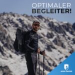 ALPIN LOACKER Wanderstöcke faltbar – Leichte Aluminium Trekkingstöcke mit Korkgriff – Bild 8