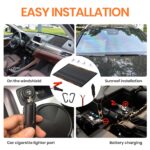 FlexSolar 12V 20W Solarmodul IP67 – Intelligentes Autobatterie Ladegerät für Fahrzeuge & Boot – Bild 3