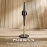 DIMPLEX FlexBlade Standventilator – Flügellos, 36 dB, 2×180° Luftauslässe, Neo-Gold – Bild 2