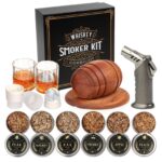 ComboJoy Whiskey Smoker Kit mit 6 Holzaromen – Premium Cocktail-Räucher-Set für Zuhause
