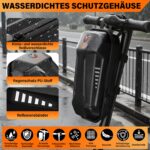 Veythas E-Scooter Schloss 90cm mit Tasche – Hochsicherheit für Elektroroller & Fahrräder – Bild 7