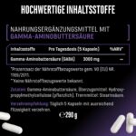 GABA 3000 mg – 400 vegane Kapseln hochdosiert für Entspannung & Regeneration – Bild 6