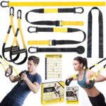 COFOF Schlingentrainer Set – Ganzkörpertraining für zuhause mit Türanker & Tragtasche