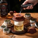 ComboJoy Whiskey Smoker Kit mit 6 Holzaromen – Premium Cocktail-Räucher-Set für Zuhause – Bild 2