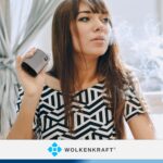 WOLKENKRAFT ÄRiS ULTRA Premium Vaporizer Gun Metal – Titankammer & ECA-Technologie – Bild 7