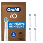 Oral-B iO Ultimative Reinigung Aufsteckbürsten – 4er Set für elektrische Zahnbürsten