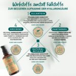 Soena Bio Hyaluron Serum 100ml – 4-Fach Komplex für intensive Hautfeuchtigkeit – Bild 4