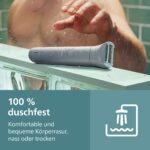 Philips Bodygroom 3000 – Körperrasierer mit Dreifachschutz & 80 Min. Akkulaufzeit – Bild 8
