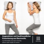 BLACKROLL Pillow Case Jersey 50 x 30 cm – Kissenbezug für Recovery Pillow – Bild 5