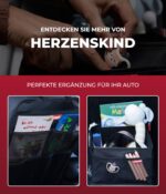 HerzensKind Kindersitzunterlage S (2er-Pack) – Premium Autositzschutz mit Seitenschutz – Bild 6