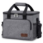 Veddelholzer XXL 33L Kühltasche mit Tragegurt – Isolierte Thermotasche für Picknick & Camping