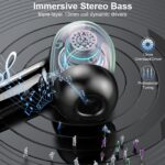 Nerunsa 2026 Bluetooth 5.4 In-Ear Kopfhörer – 56h Spielzeit mit ENC Noise Cancelling – Bild 4