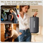 KASIMO Luftmatratze 190x90x22cm mit elektrischer Pumpe – Selbstaufblasend für Gäste & Camping – Bild 7