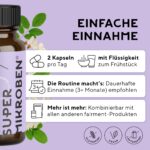 Fairment SuperMikroben® – 3 Mrd. KBE Probiotika mit Zink, vegan & histaminfrei – Bild 5