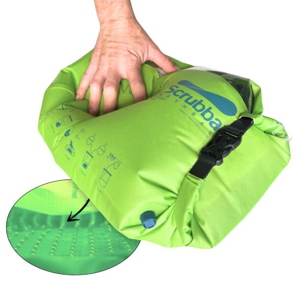 Scrubba Waschbeutel – Portable Handwaschmaschine für Reisen, Camping & Backpacking