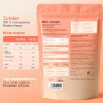 SHEKO Kollagen Pulver 450g – Multi-Kollagen Hydrolysat Typ 1, 2, 3 für Haut & Gelenke – Bild 7