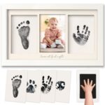 KeaBabies Handabdruck & Fussabdruck Set – Tintenlos, Sicher & Elegant für Neugeborene