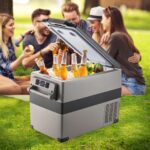 VEVOR 45L Kompressor-Kühlbox mit Gefrierfach – Tragbarer Autokühlschrank 12/24V & 230V – Bild 2