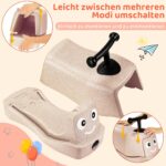 MAMIZO 5 in 1 Rutschauto ab 1 Jahr – Babyroller mit geräuschlosen Rädern bis 20 kg – Bild 6