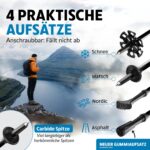 Terra Peak® Teleskop-Wanderstöcke Aluminium 270g – Leicht & verstellbar für Damen & Herren – Bild 6