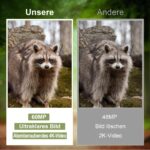 Lutranstra PR5000 4K Wildkamera – 60MP mit WLAN-App & 25m Nachtsicht IP66 – Bild 6