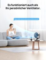 DREO Lynx S Smart Tischventilator 28dB – Leiser Luftzirkulator mit 21M Reichweite – Bild 4