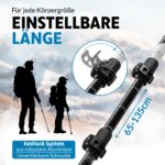 Terra Peak® Teleskop-Wanderstöcke Aluminium 270g – Leicht & verstellbar für Damen & Herren – Bild 3