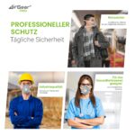 AirGearPro FFP3 Atemschutzmaske mit Ventil – CE 2797 zertifiziert für Feinstaub & Aerosole – Bild 11