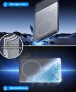 Powrush MagSafe Powerbank 6000mAh – Ultra Slim 0,8cm mit 20W Schnellladen für iPhone – Bild 7