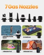 OutdoorMaster The Shark 20PSI Elektrische SUP Luftpumpe – Hochdruck Aufblaspumpe mit Kühlsystem – Bild 7