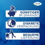 TENA Discreet Extra Plus – 96 Hygieneeinlagen (6x16) – Dreifachschutz bei Blasenschwäche – Bild 3