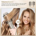 7MAGIC 6-in-1 Airstyler mit Lockenstab, Glättbürste und Volumenbürsten – Bild 5