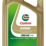 Castrol EDGE 0W-40 A3/B4 Motoröl 5L – Hochleistungsöl mit Fluid-TITANIUM