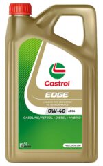 Castrol EDGE 0W-40 A3/B4 Motoröl 5L – Hochleistungsöl mit Fluid-TITANIUM
