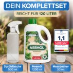 Patronus Neemöl 1200 ml mit Emulgator – Natürliche Pflanzenpflege für Innen & Aussen – Bild 3
