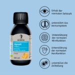 Dr. Johanna Budwig Omega-3 Algenöl 100ml – 2300mg DHA, EPA & Vitamin D3+K2 vegan – Bild 3