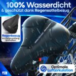 Nextcover® Fahrradsattel Überzug CoverPro mit Memory-Foam 4.0 – Ergonomisches Gel Sattelbezug – Bild 4