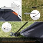 mayhike Pop-Up Wurfzelt 2 Personen – Automatik Campingzelt wasserdicht 3000mm mit 2 Türen – Bild 8