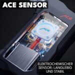 ACE Q Alkoholtester – 98,7% Genauigkeit mit elektrochemischem Sensor & Datenspeicher – Bild 3